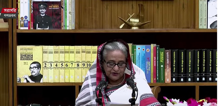 জার্মানি সফরের বিষয়ে প্রধানমন্ত্রীর সংবাদ সম্মেলন